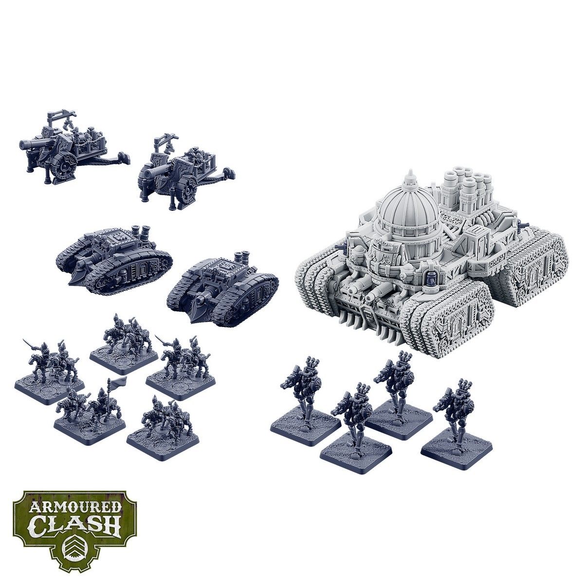 Crown Sovereign Battlegroup Set - Armoured Clash