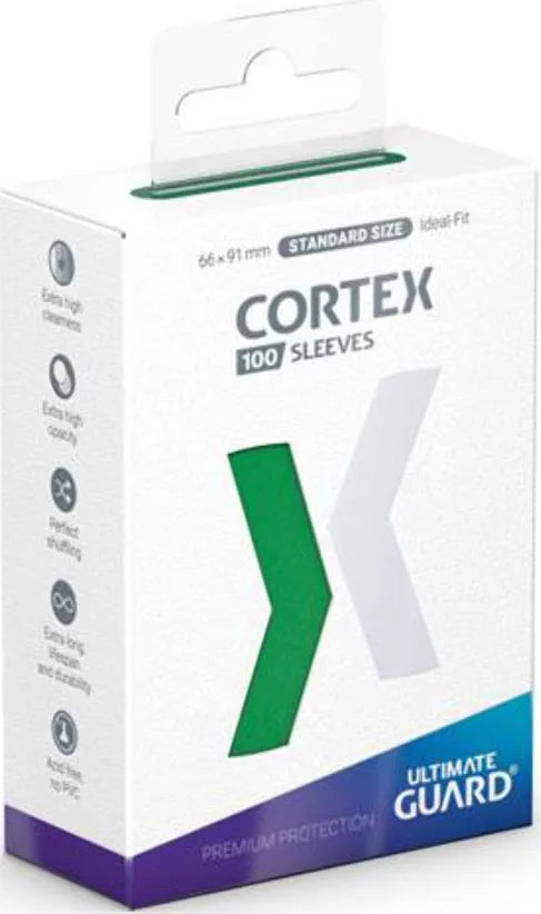 Ultimate Guard - Cortex Sleeves Standard Size (100) - Green
