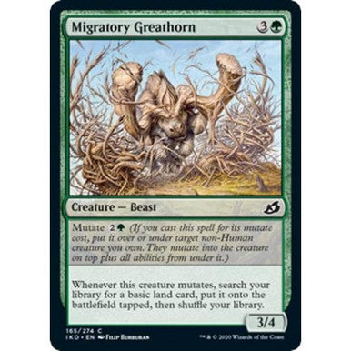 Magic Single - Migratory Greathorn (IKO)