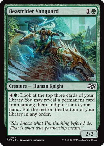 Magic Single - Beastrider Vanguard (DFT)