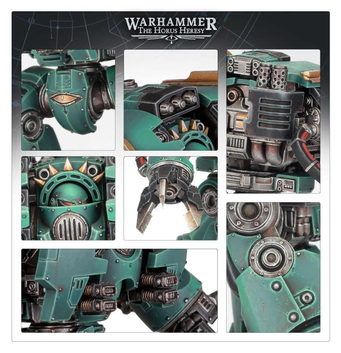 Leviathan Siege Dreadnought with Claw and Drill Weapons