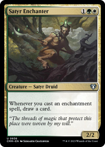 Magic Single - Satyr Enchanter (CMM)
