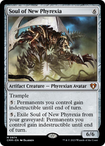 Magic Single - Soul of New Phyrexia (CMM)