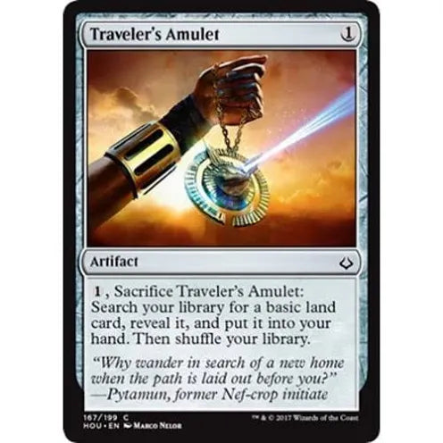 Magic Single - Traveler's Amulet (HOU)