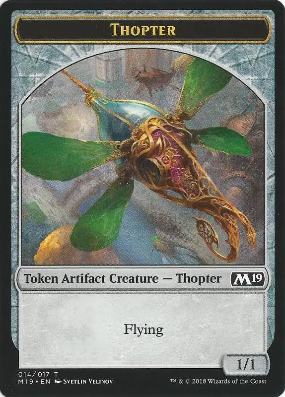 (TOKEN) Magic Single - Thopter (M19)