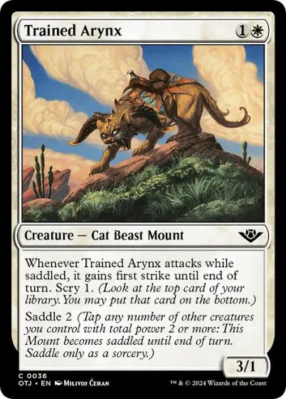 Magic Single - Trained Arynx (OTJ)