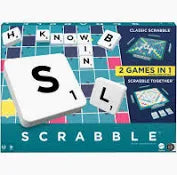 Scrabble 2-in-1 Double Sided Board Game⁸