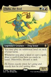 Magic single - Flubs the Fool (Borderless Art)