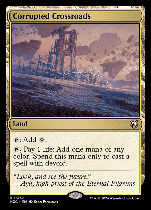 Preview image for the Corrupted Crossroads single card for the collectable card game Magic: The Gathering.