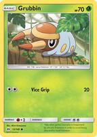 Preview image for the Grubbin single card  for the collectable card game Pokemon.