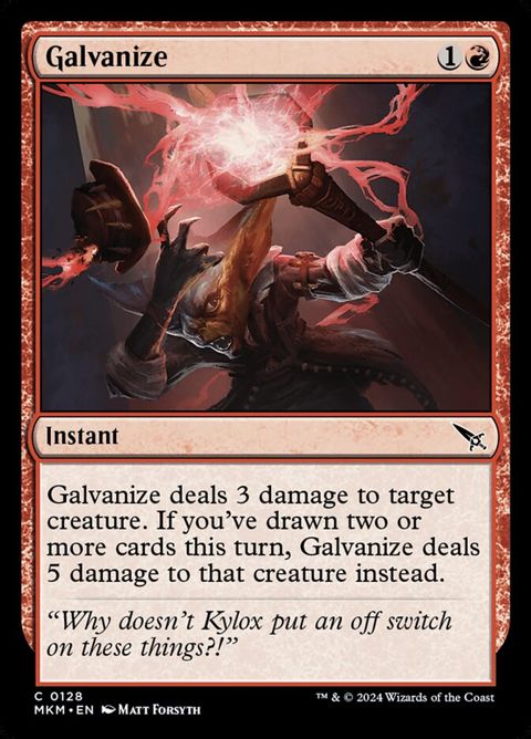 Magic Single - Galvanize (MKM)