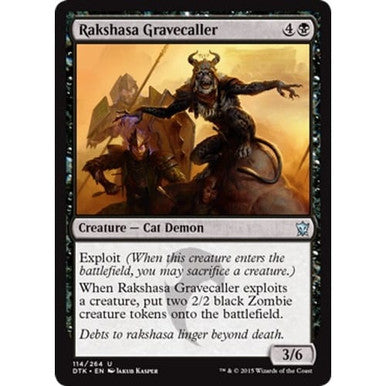 Magic single - Rakshasa Gravecaller (DTK)
