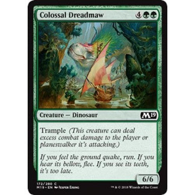 Magic Single - Colossal Dreadmaw (M19)