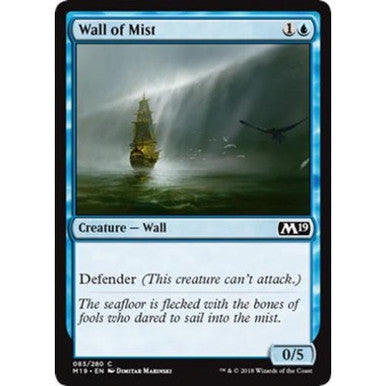 Magic single - Wall of Mist (M19)