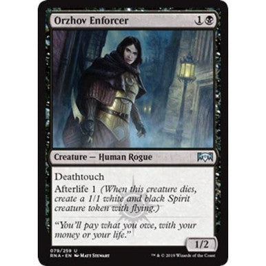 Magic Single - Orzhov Enforcer (RNA)