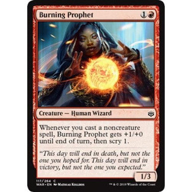 Magic single - Burning Prophet (WAR)