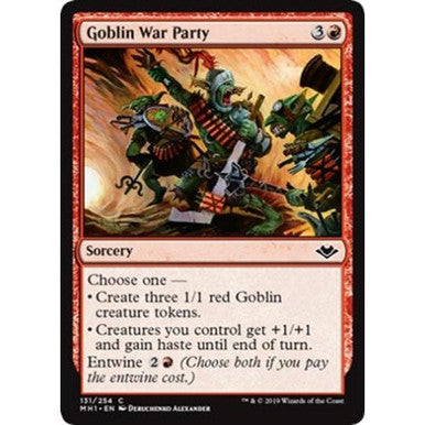 Magic Single - Goblin War Party (MH1)