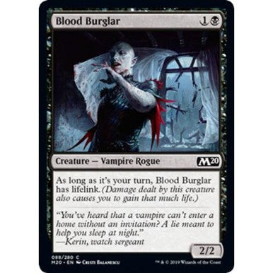 Magic single - Blood Burglar (M20)