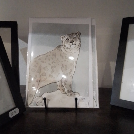 Snow leopard cards