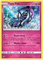 Preview image for the Tapu Fini single card  for the collectable card game Pokemon.