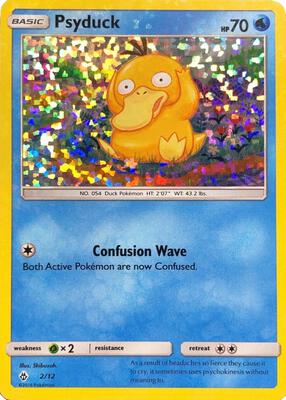 Preview image for the Psyduck - 2/12 single card  for the collectable card game Pokemon.