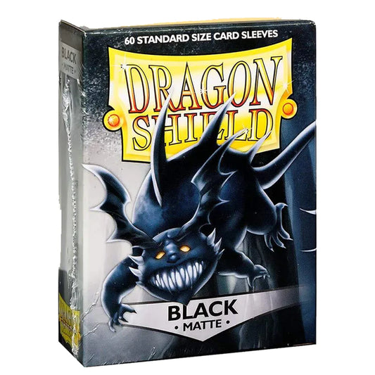 Dragon Shield - Black Matte - 60 Standard size sleeves