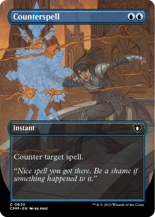Magic Single: Counterspell (Borderless) (CMM)