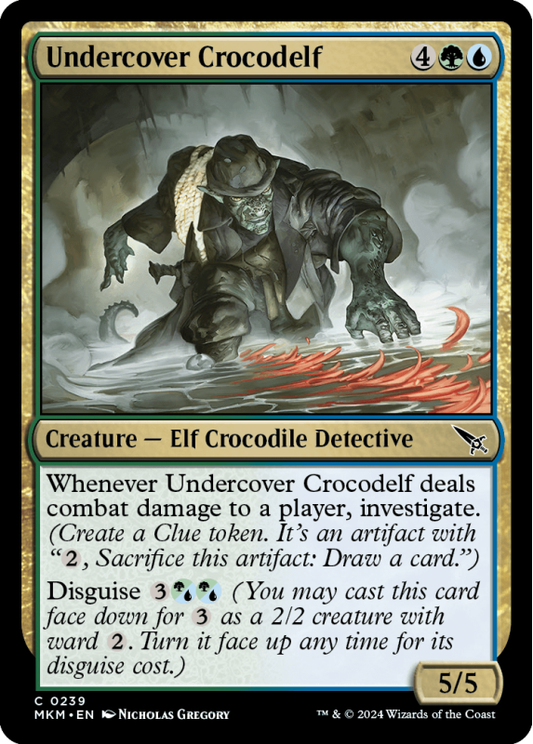Magic Single - Undercover Crocodelf (MKM)