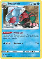 Preview image for the Dracovish single card  for the collectable card game Pokemon.