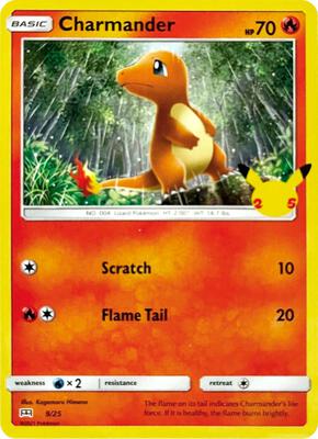Preview image for the Charmander - 9/25 single card  for the collectable card game Pokemon.