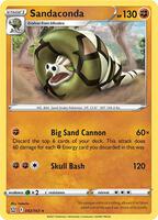 Preview image for the Sandaconda single card  for the collectable card game Pokemon.