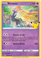 Preview image for the Xerneas single card  for the collectable card game Pokemon.
