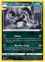 Preview image for the Galarian Obstagoon single card  for the collectable card game Pokemon.