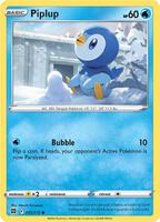 Preview image for the Piplup single card  for the collectable card game Pokemon.