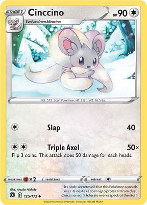 Preview image for the Cinccino single card  for the collectable card game Pokemon.