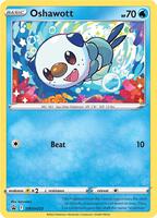 Preview image for the Oshawott - SWSH222 single card  for the collectable card game Pokemon.