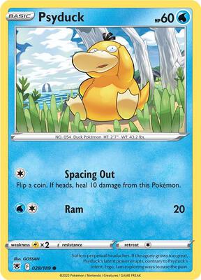 Preview image for the Psyduck single card  for the collectable card game Pokemon.
