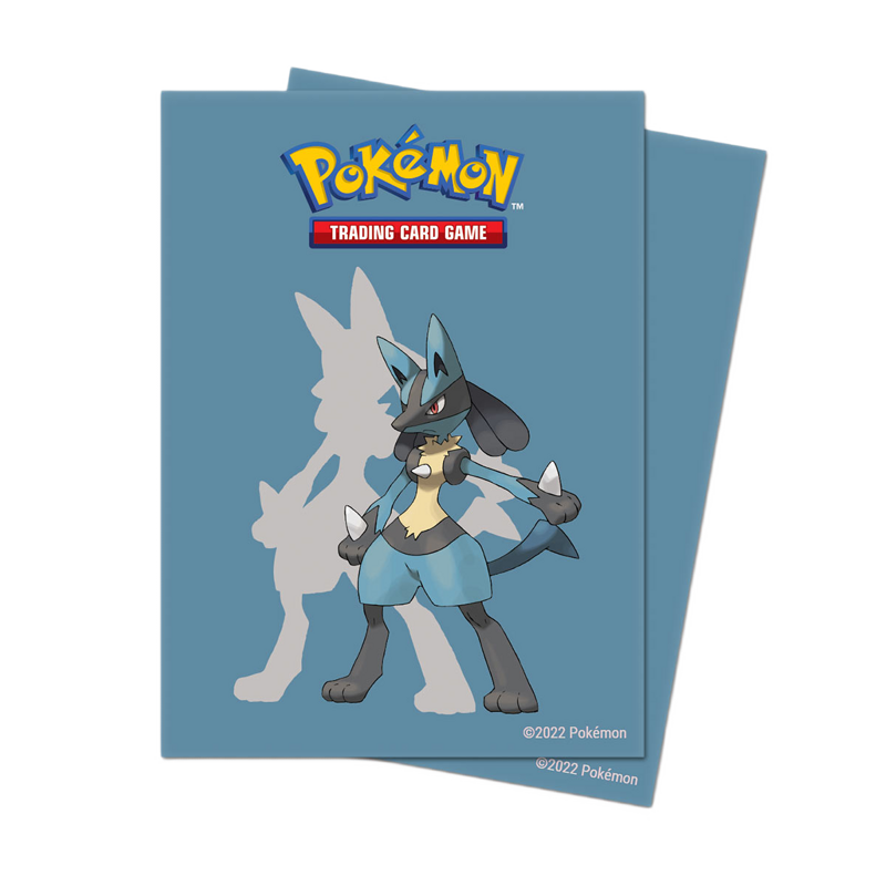 Pokémon TCG: Lucario Deck Protector Sleeves 65ct