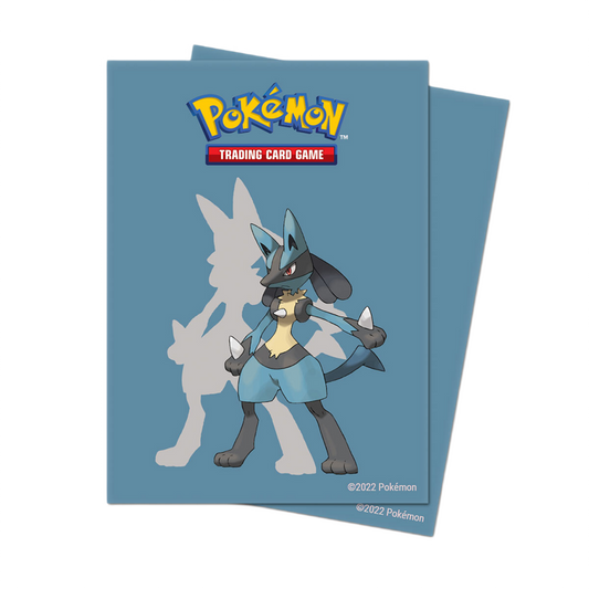 Pokémon TCG: Lucario Deck Protector Sleeves 65ct