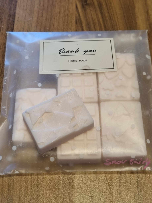 Hand-Made Mini Blocks Wax Melt - Snow Fairy