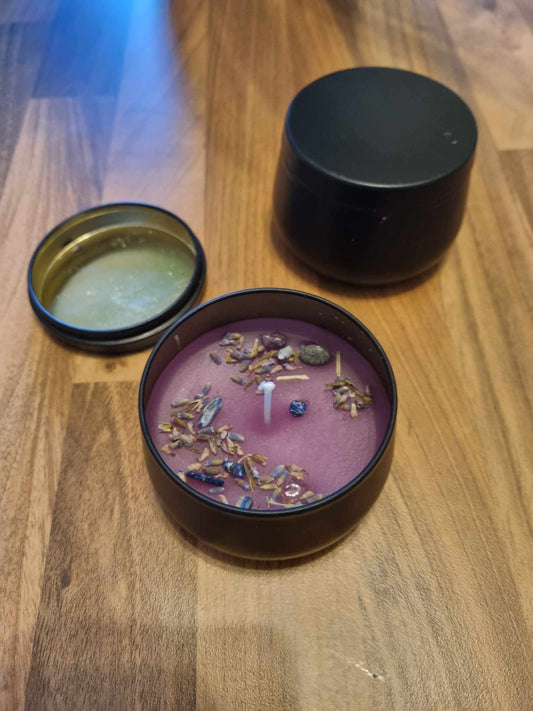 Hand-Made Parma Violet Wax Candle