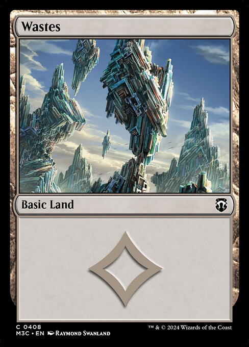 Preview image for the Wastes single card for the collectable card game Magic: The Gathering.