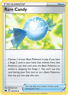Preview image for the Rare Candy single card  for the collectable card game Pokemon.