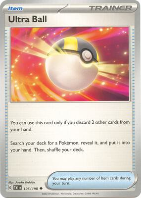 Preview image for the Ultra Ball single card  for the collectable card game Pokemon.