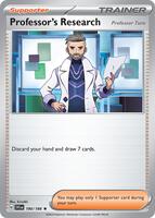 Preview image for the Professor's Research [Professor Turo] - 190/198 (Non-Holo) single card for the collectable card game Pokemon.