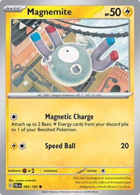 Preview image for the Magnemite single card  for the collectable card game Pokemon.