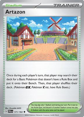Preview image for the Artazon single card  for the collectable card game Pokemon.