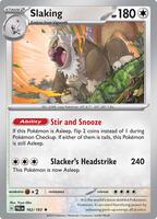 Preview image for the Slaking single card  for the collectable card game Pokemon.