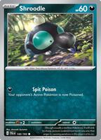Preview image for the Shroodle - 145/193 single card for the collectable card game Pokemon.