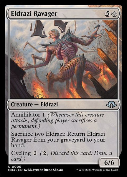 Magic Single - Eldrazi Ravenger(MH3)
